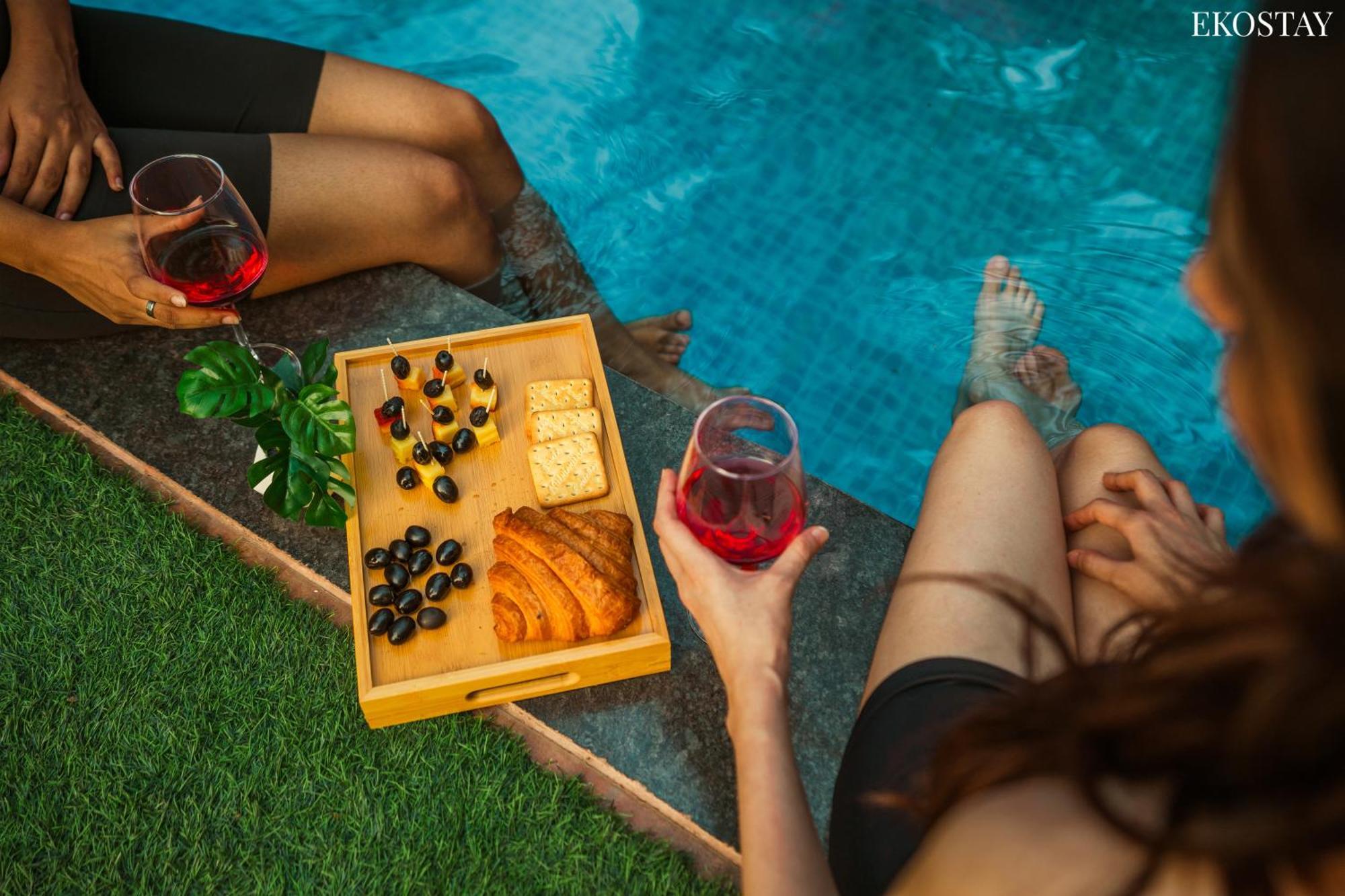 Eko Stay- Casa Polo Villa آليباغ المظهر الخارجي الصورة